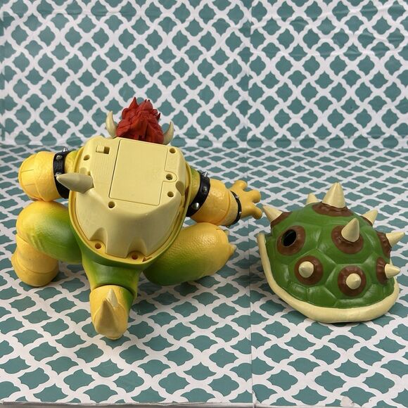 Super Mario Bros. Movie Bowser Action Figure Lights Up 7” - Picture 11 of 11